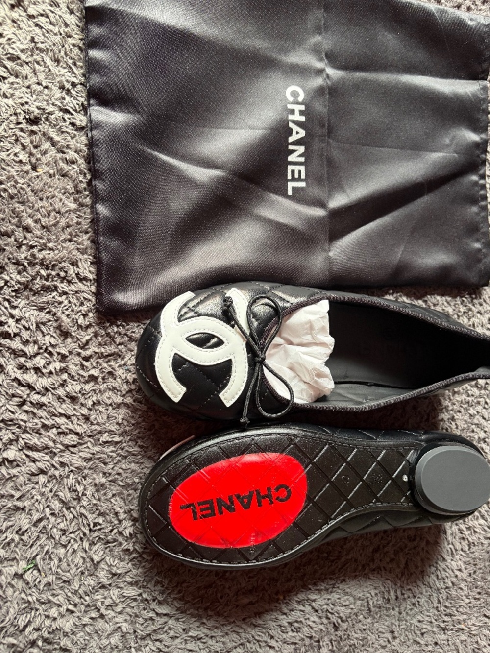 Chanel ballet flats